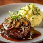 Bobby Flay–Inspired Salisbury Steak Recipe