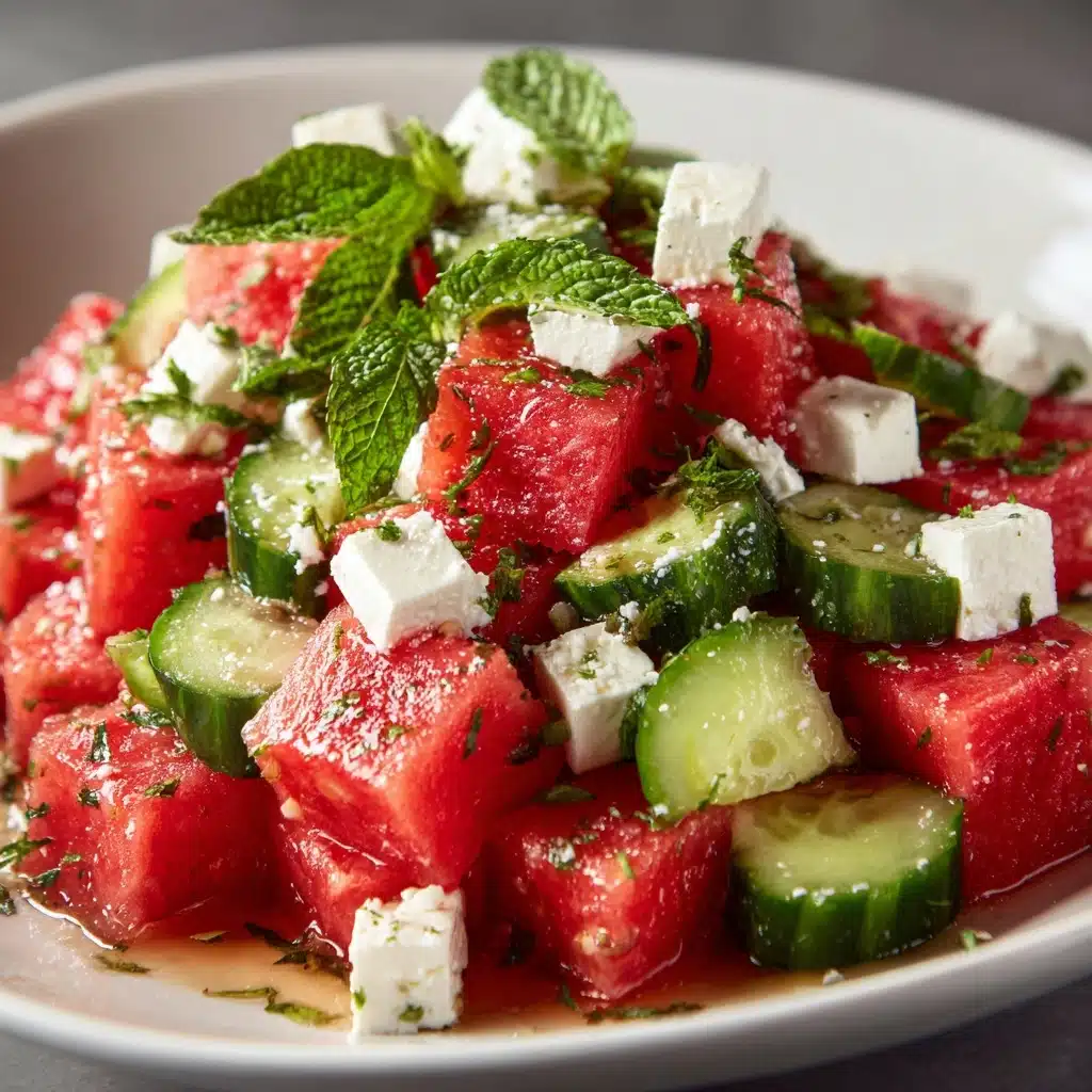 Watermelon and Feta Salad Recipe