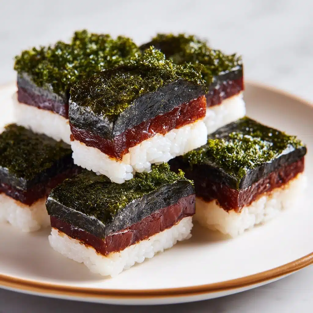 Hawaiian Spam Musubi With Sushi Nori Recipe