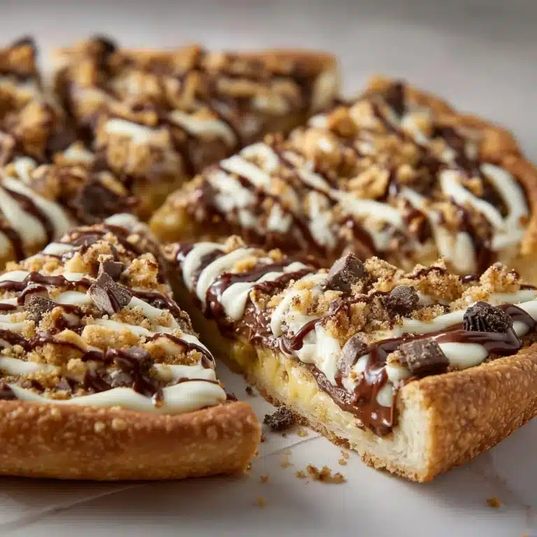 Chocolate Chip Dessert Pizza Recipe