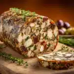 Mediterranean Olive Tapenade Cheese Log Recipe
