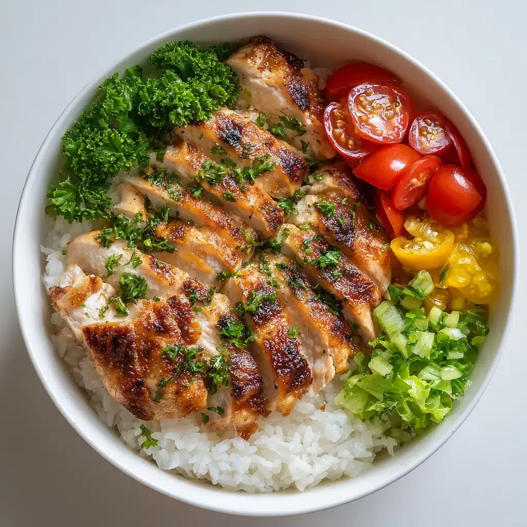 Greek Chicken Bowls Recipe - Recipe Image