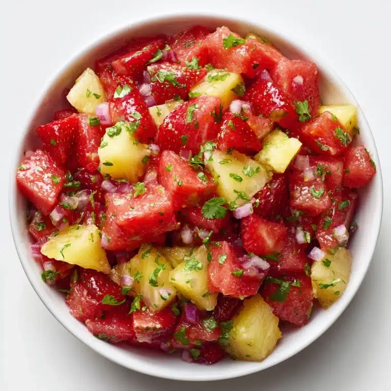 Strawberry Pineapple Salsa Recipe