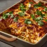 Cheesy Chicken Enchilada Casserole Recipe