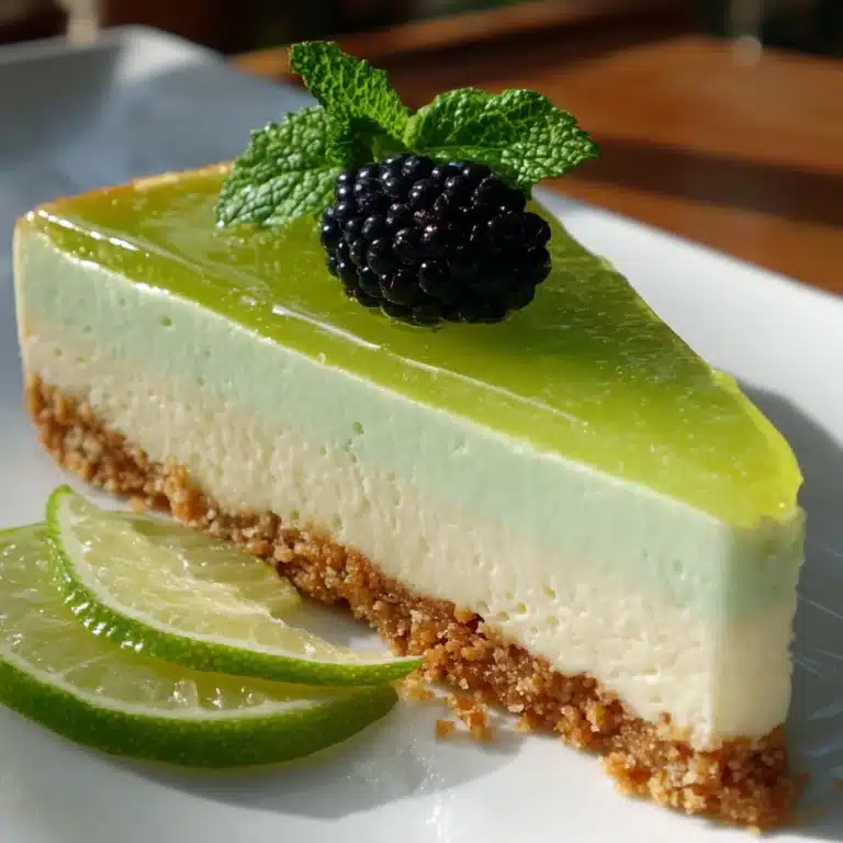 Refreshing Lime Mousse Cheesecake Recipe