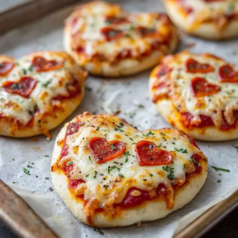 Heart-Shaped Pizzas: A Delicious and Fun Way to Celebrate Recipe