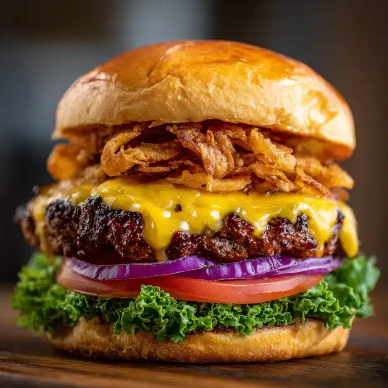 Oklahoma Onion Smash Burgers Recipe