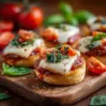 Homemade Mini Pizza Bagel Bites Recipe