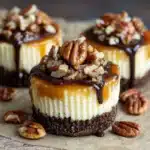 Mini Turtle Cheesecakes Recipe