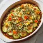 Savory Ground Turkey Zucchini Casserole Recipe