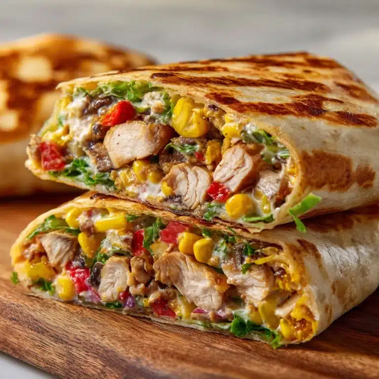 Southwest Chicken Wrap Recipe