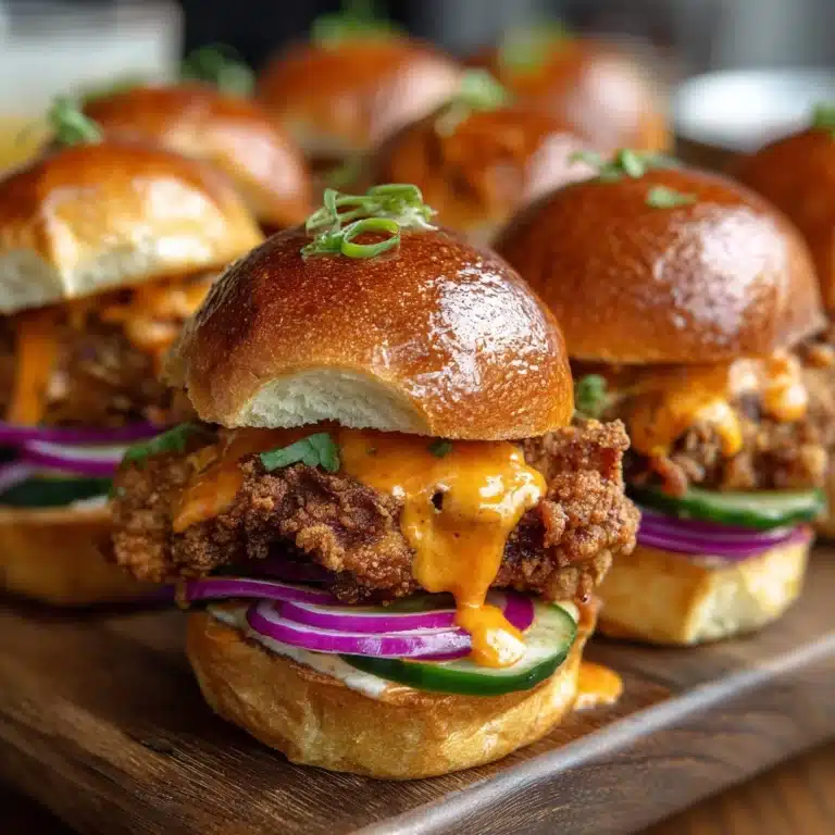 Mini Crispy Chicken Sandwiches Recipe