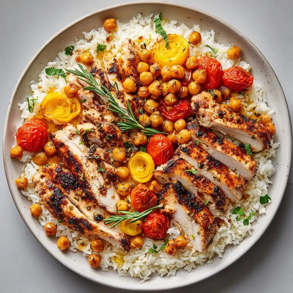 Greek Chicken and Lemon Rice Recipe