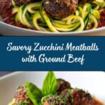 Zucchini Meatballs with Ground Beef Recipe