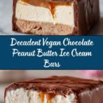 Chocolate Peanut Butter Ice Cream Bars (Vegan) Recipe