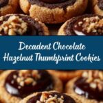 Chocolate Hazelnut Thumbprint Cookies Recipe