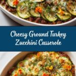 Savory Ground Turkey Zucchini Casserole Recipe