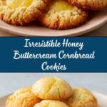 Honey Buttercream Cornbread Cookies Recipe