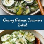German Creamy Cucumber Salad Recipe