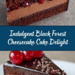 Decadent Black Forest Cheesecake Cake Recipe
