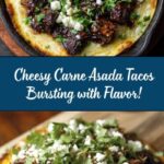 Cheese-Loaded Carne Asada Tacos Recipe