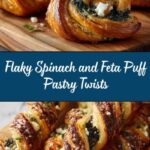 Spinach and Feta Puff Pastry Twists Recipe