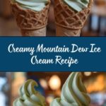 Mountain Dew Ice Cream Without a Churn That’s Refreshingly Sweet Recipe