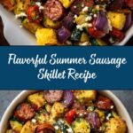 Summer Sausage Skillet with Andouille Sausage Recipe