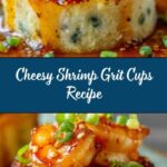 Shrimp and Scallion Grit Cups with Creamy Cheese Center Recipe