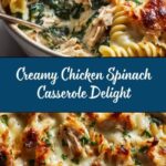 Creamy Chicken and Spinach Casserole Recipe