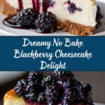 No Bake Blackberry Cheesecake Recipe