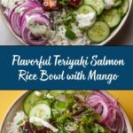 Teriyaki Salmon Rice Bowl with Mango Recipe