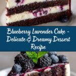 Blueberry Lavender Cake Recipe