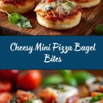 Homemade Mini Pizza Bagel Bites Recipe