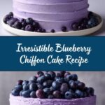 Blueberry Chiffon Cake: An Amazing Ultimate Treat Recipe