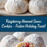 Raspberry-Filled Almond Snow Cookies Recipe