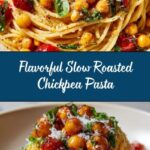 Slow Roasted Chickpea and Tomato Pasta Recipe