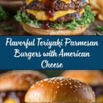 Teriyaki Parmesan Burgers with American Cheese Recipe