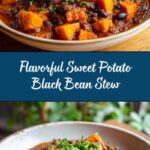 Spiced Sweet Potato and Black Bean Stew Recipe