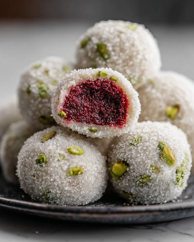 Cherry Pistachio Snowballs Recipe