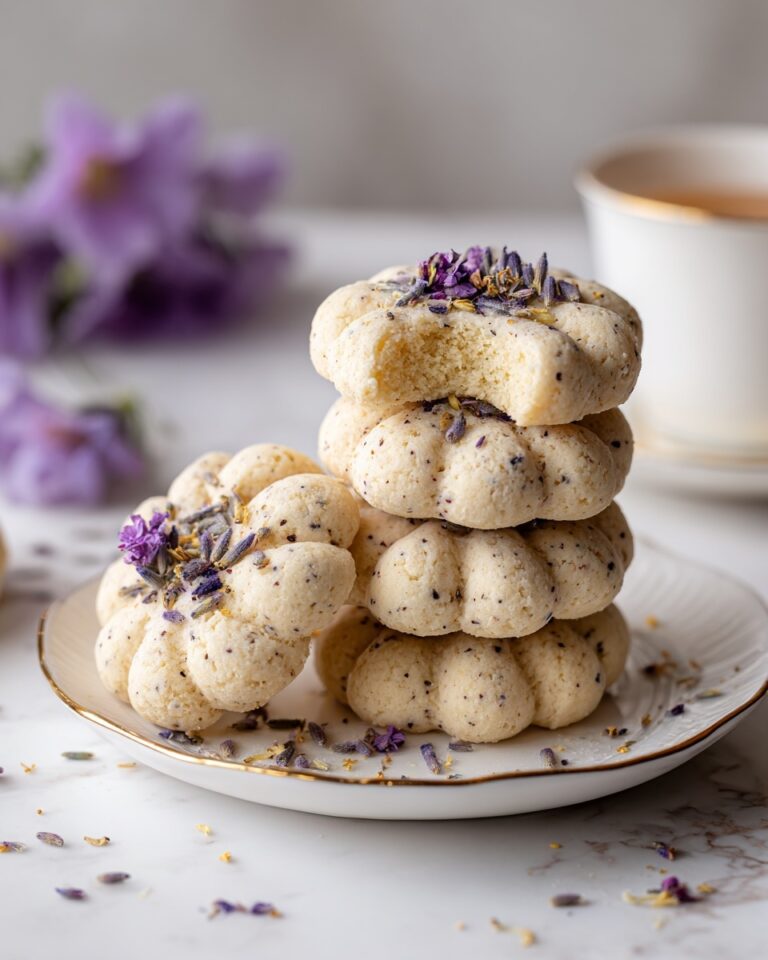 Lavender Shortbread Cookies Recipe