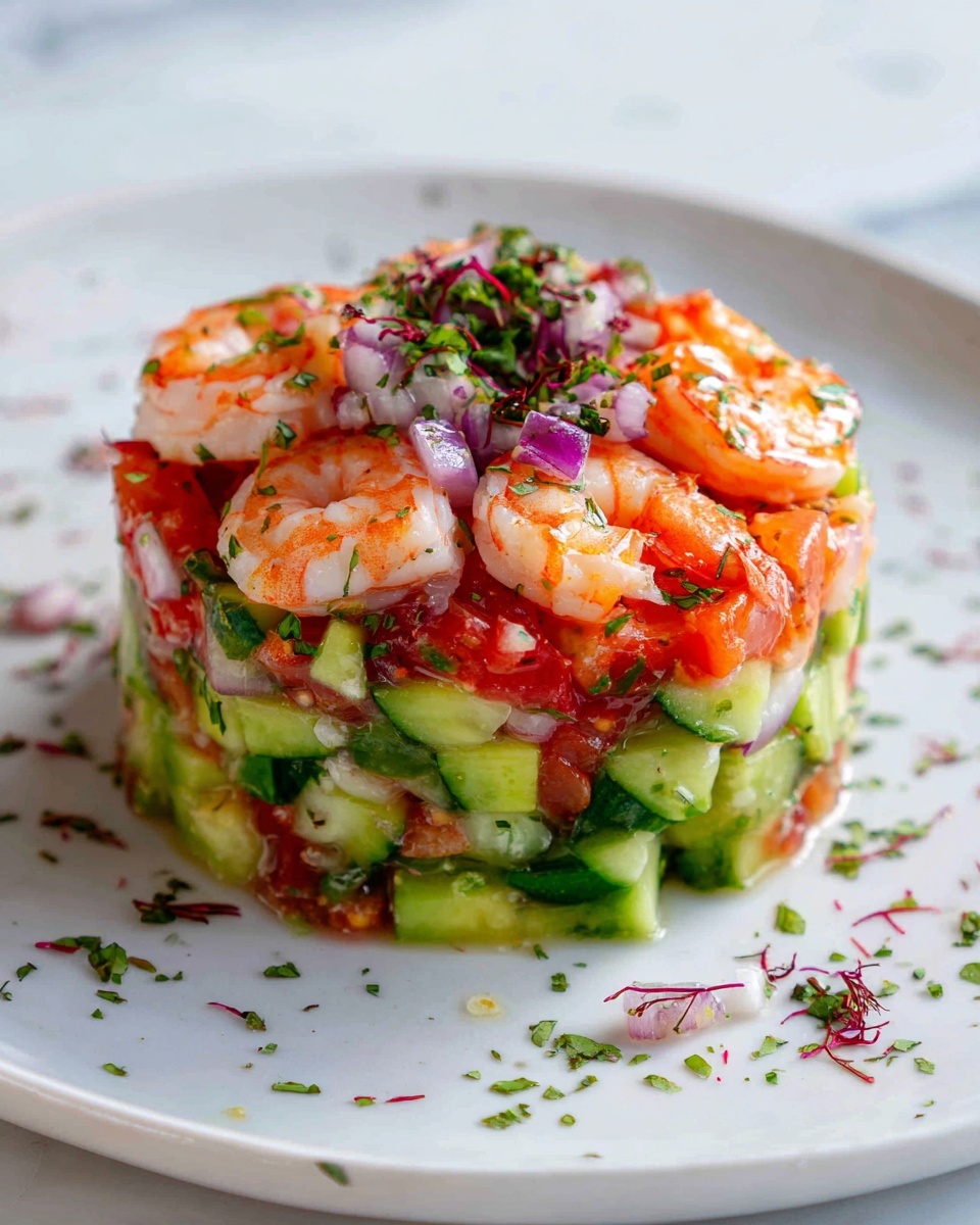 Avocado Salsa Shrimp Salad Recipe - Recipe Image