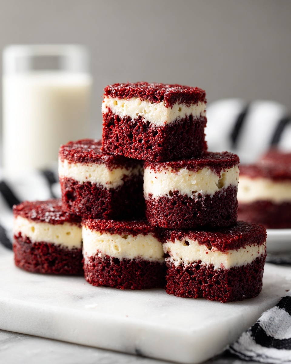 Red Velvet Cheesecake Bites Recipe - Recipe Image