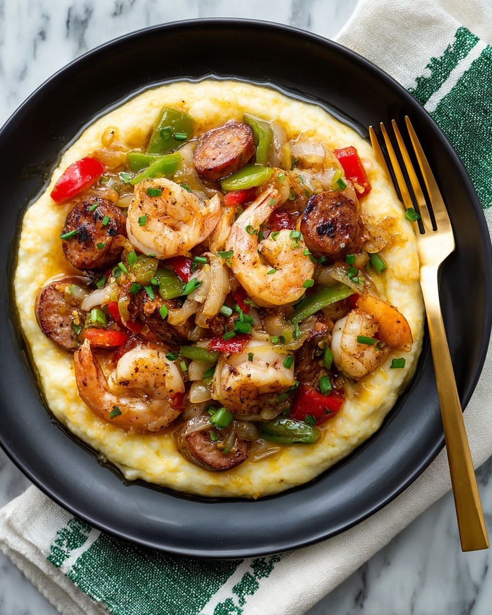 Old Charleston-Style Shrimp and Grits Recipe - Recipe Image