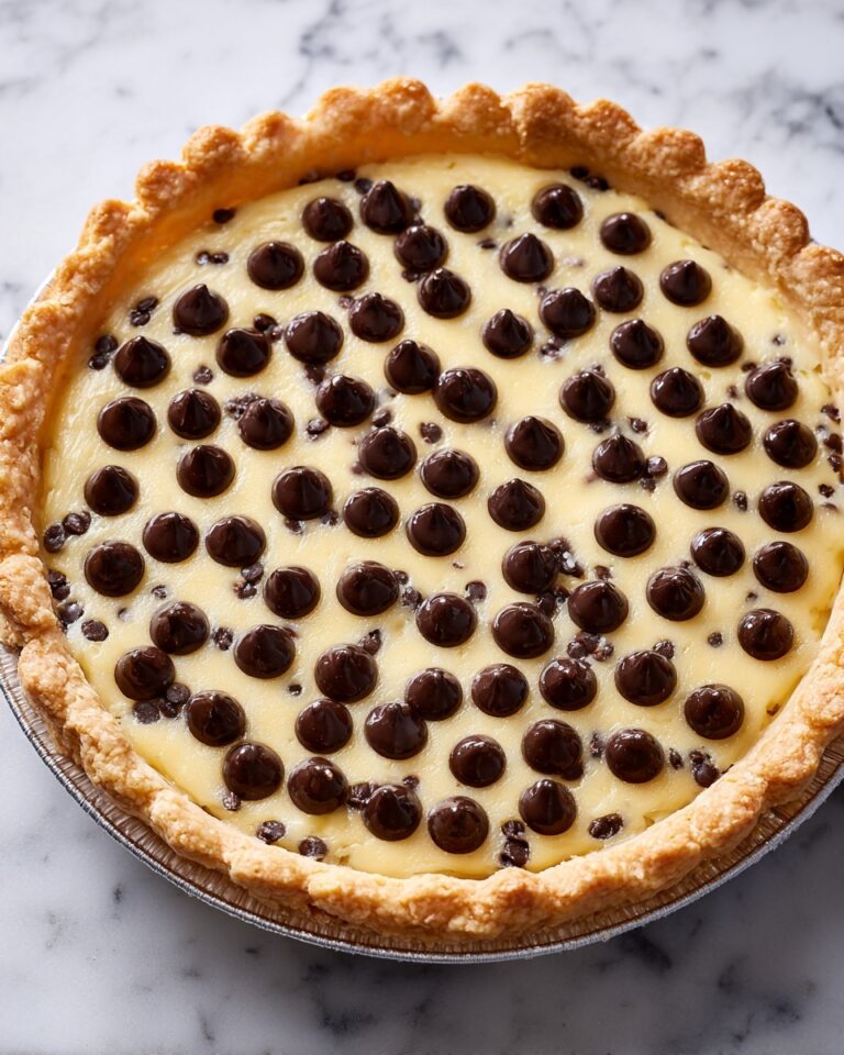 Chocolate Chip Butter Tart Pie Recipe