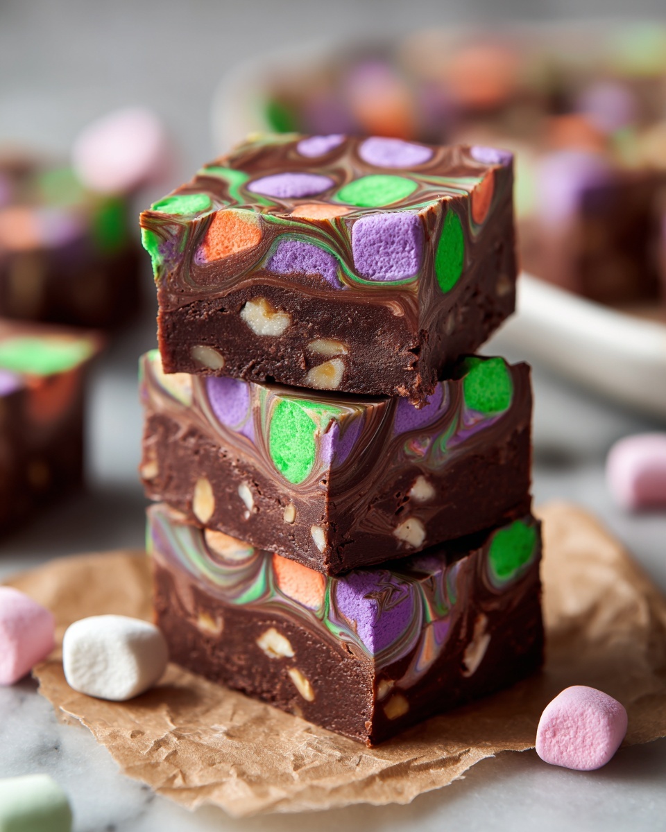 Chocolate Confetti Squares Recipe - Recipe Image
