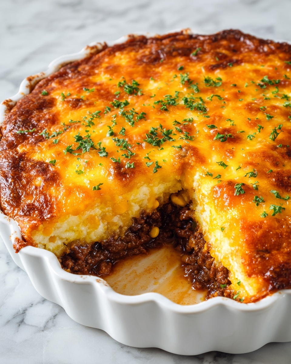 Cowboy Casserole Dinner: A Hearty and Easy Family Meal Recipe - Recipe Image