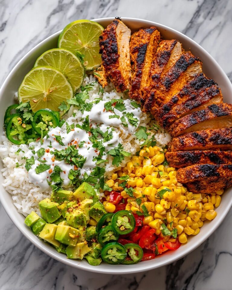 Street Corn Chicken Rice Bowl Recipe