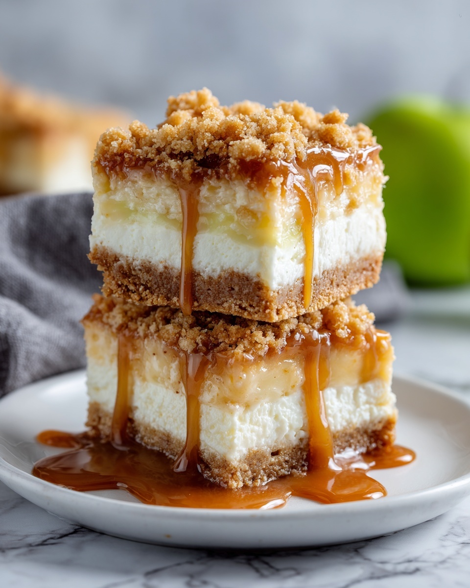 Apple Cheesecake Bars Recipe - Recipe Image