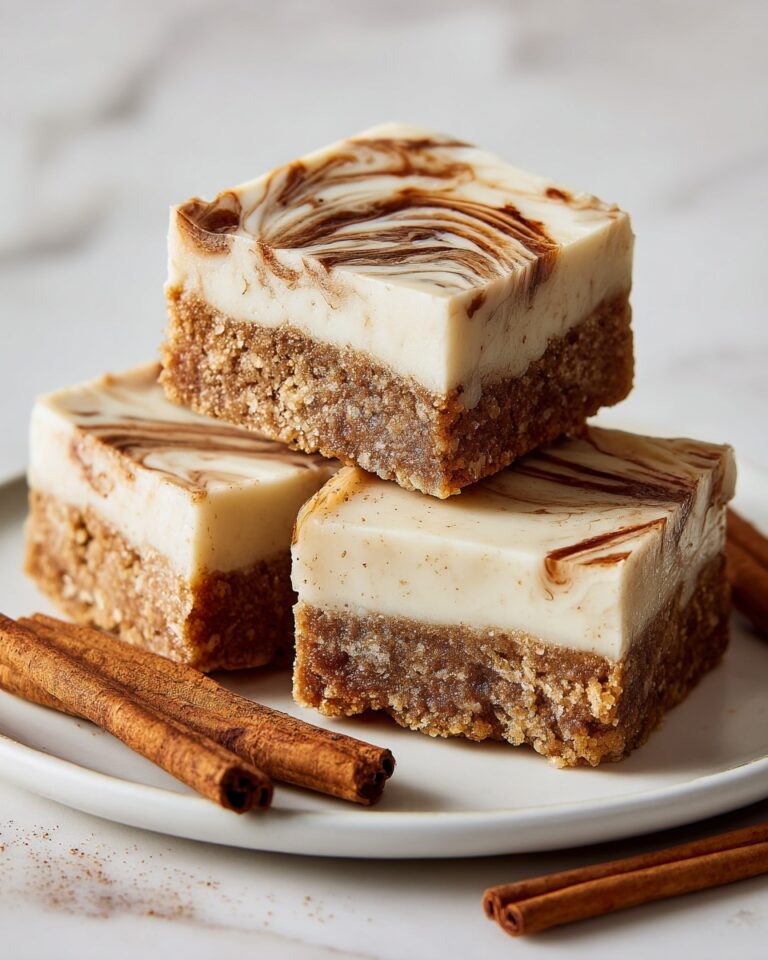 Indulgent Cinnamon Roll Blondies Recipe